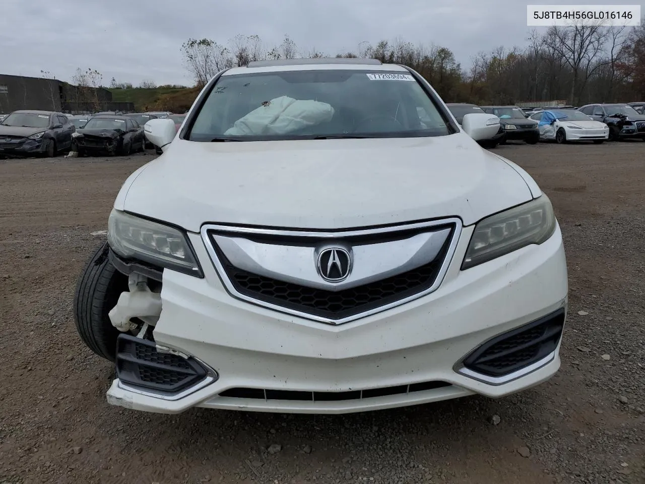 2016 Acura Rdx Technology VIN: 5J8TB4H56GL016146 Lot: 77203694