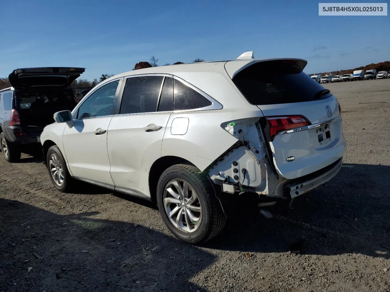 2016 Acura Rdx Technology VIN: 5J8TB4H5XGL025013 Lot: 78959694