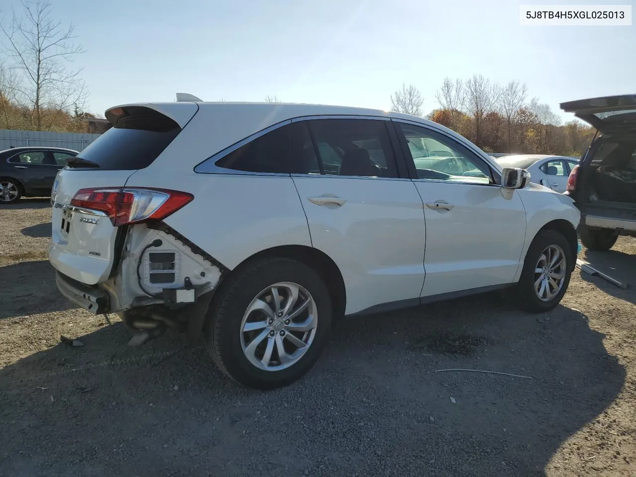 2016 Acura Rdx Technology VIN: 5J8TB4H5XGL025013 Lot: 78959694