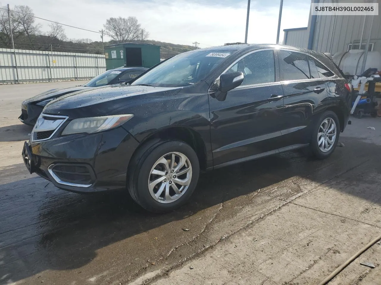 2016 Acura Rdx VIN: 5J8TB4H39GL002465 Lot: 79099464