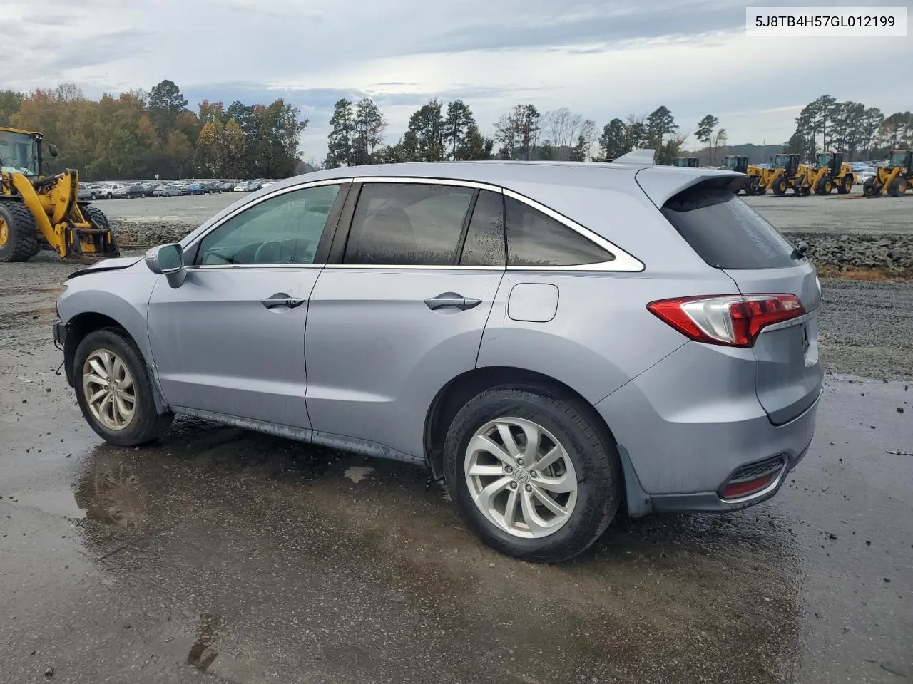 2016 Acura Rdx Technology VIN: 5J8TB4H57GL012199 Lot: 79643694