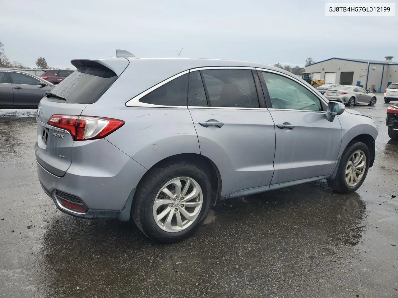 2016 Acura Rdx Technology VIN: 5J8TB4H57GL012199 Lot: 79643694