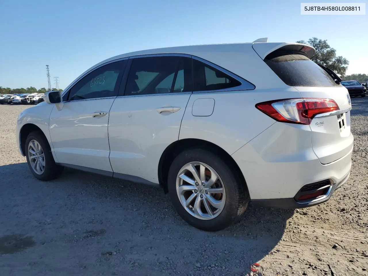 2016 Acura Rdx Technology VIN: 5J8TB4H58GL008811 Lot: 80107884