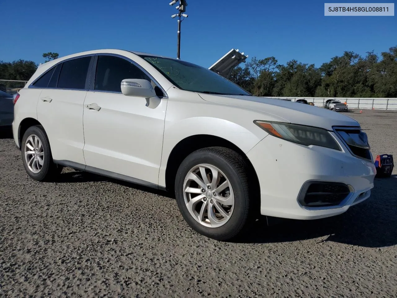 2016 Acura Rdx Technology VIN: 5J8TB4H58GL008811 Lot: 80107884