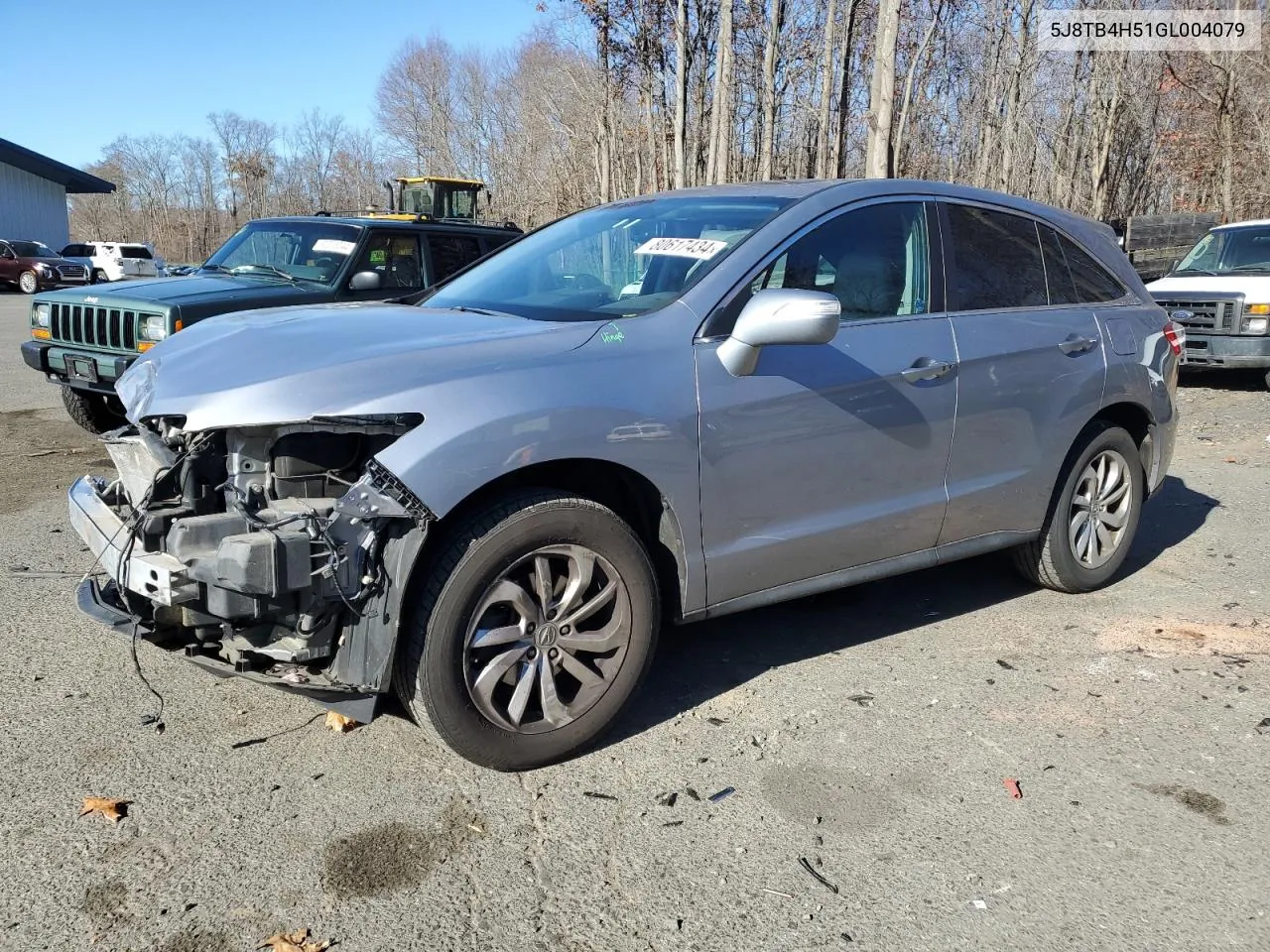 2016 Acura Rdx Technology VIN: 5J8TB4H51GL004079 Lot: 80617434