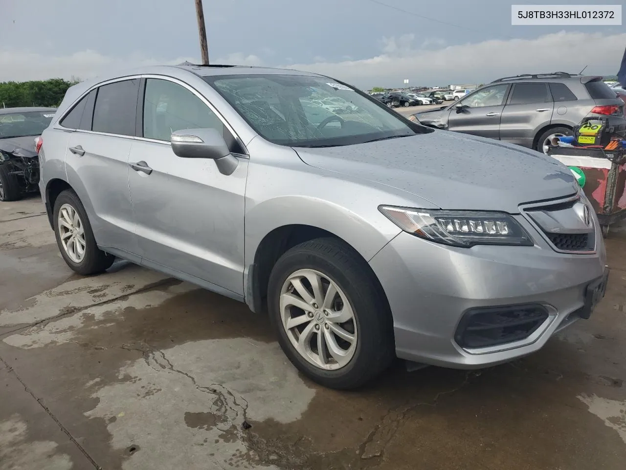 2017 Acura Rdx VIN: 5J8TB3H33HL012372 Lot: 51595064