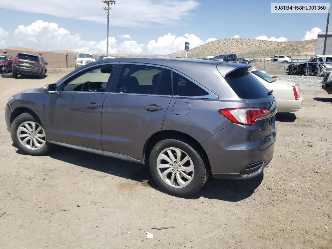 5J8TB4H58HL001360 2017 Acura Rdx Technology