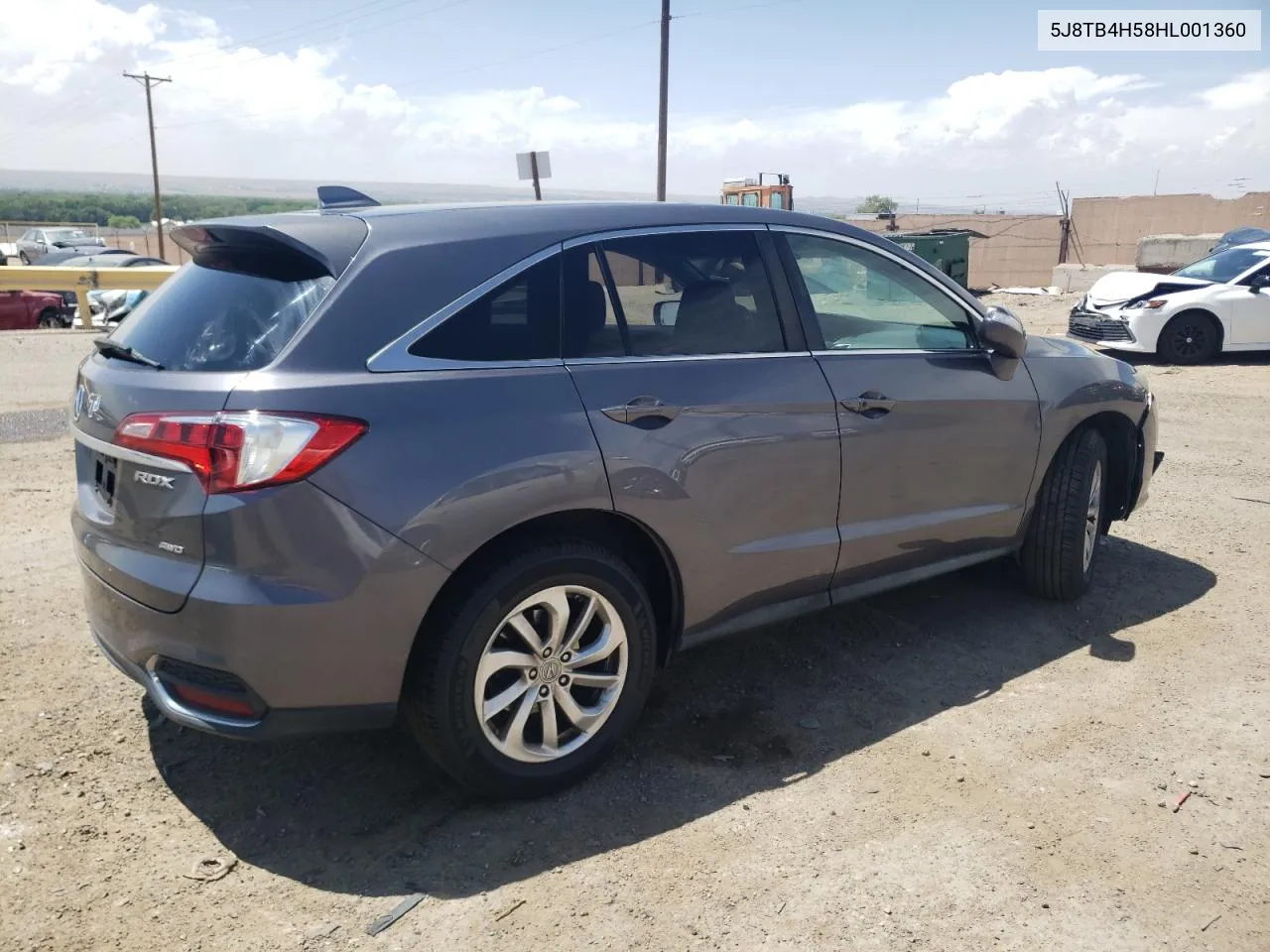 5J8TB4H58HL001360 2017 Acura Rdx Technology