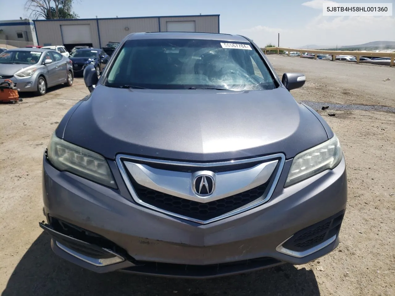 2017 Acura Rdx Technology VIN: 5J8TB4H58HL001360 Lot: 56567784