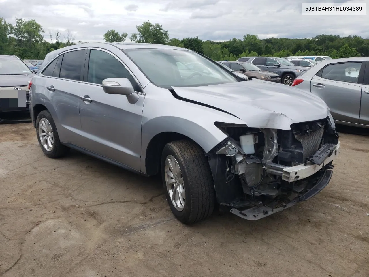 5J8TB4H31HL034389 2017 Acura Rdx