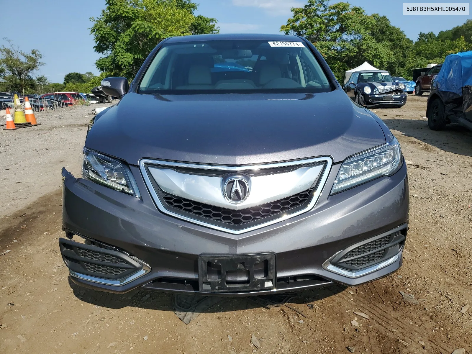 2017 Acura Rdx Technology VIN: 5J8TB3H5XHL005470 Lot: 62190774