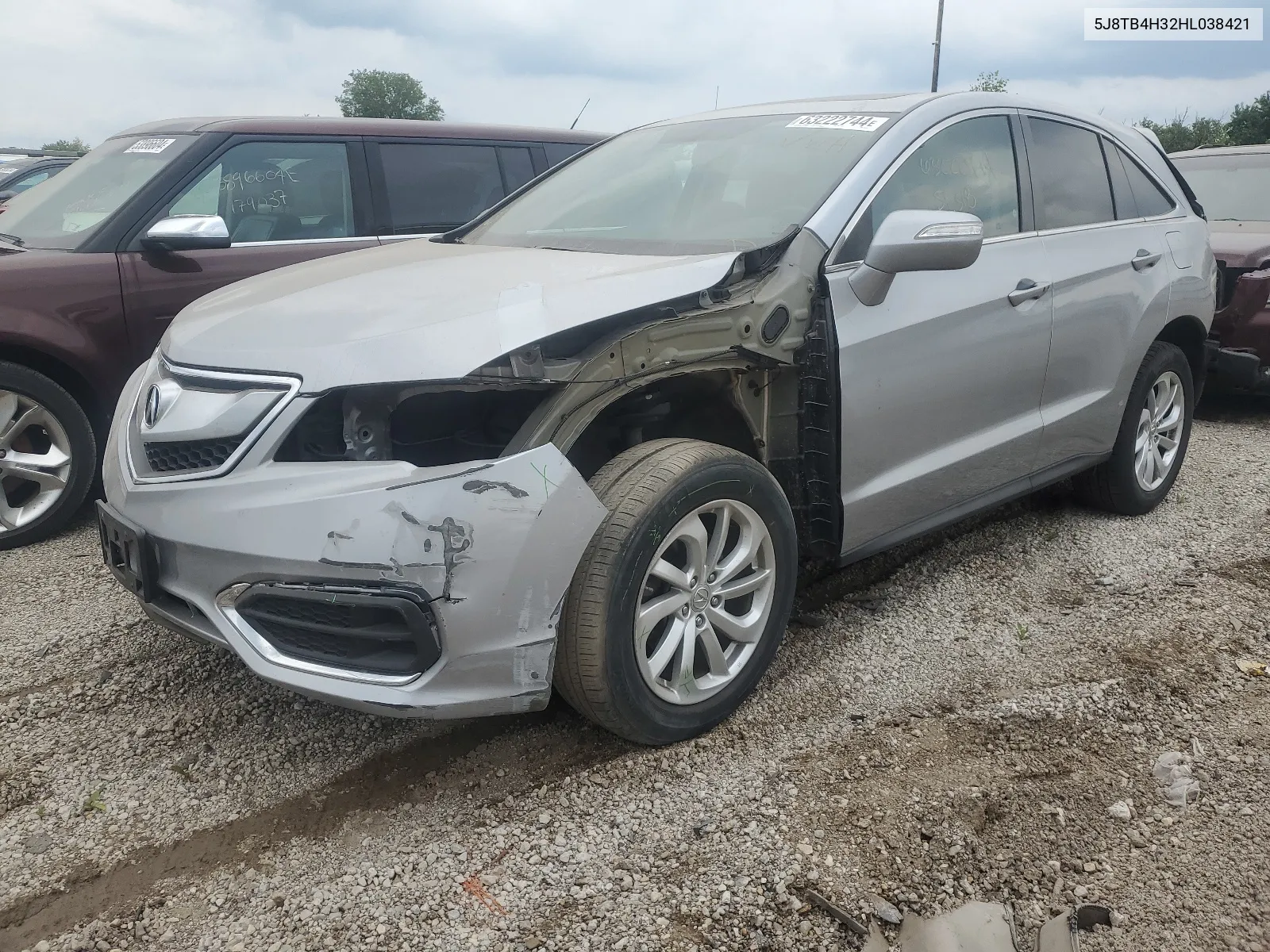 5J8TB4H32HL038421 2017 Acura Rdx