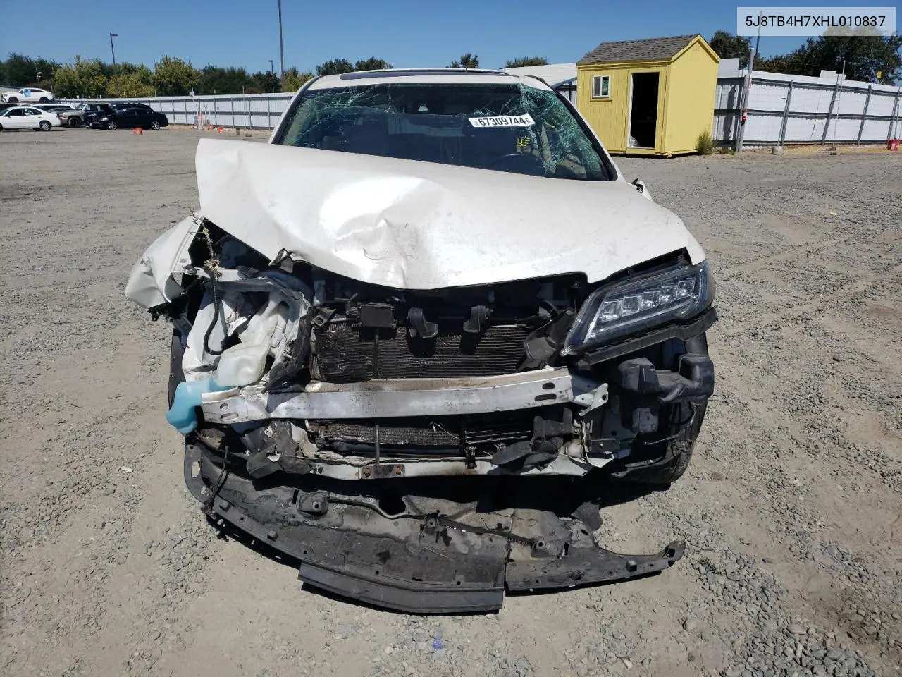 5J8TB4H7XHL010837 2017 Acura Rdx Advance