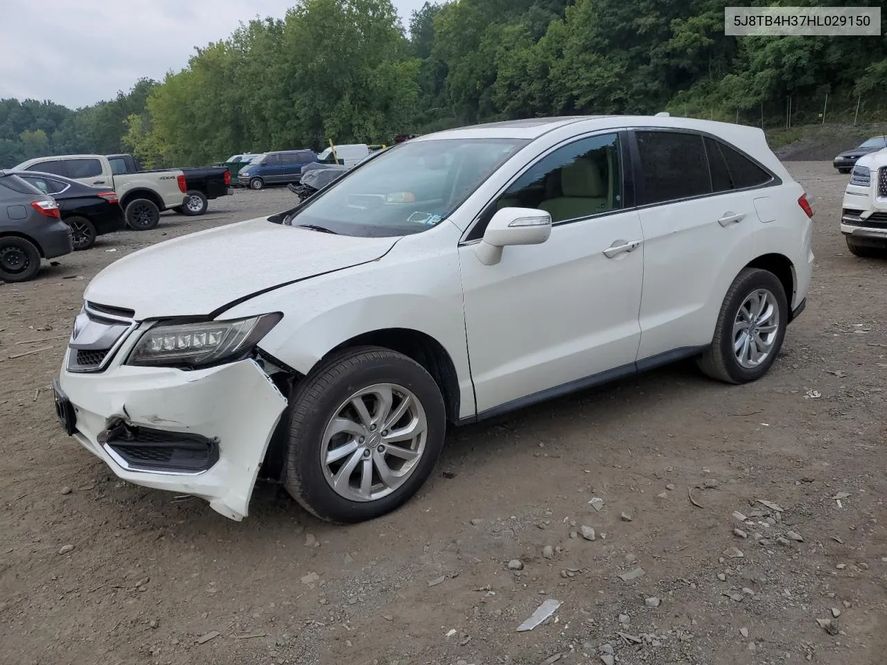 2017 Acura Rdx VIN: 5J8TB4H37HL029150 Lot: 67550914