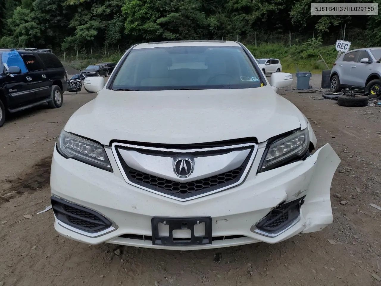 2017 Acura Rdx VIN: 5J8TB4H37HL029150 Lot: 67550914