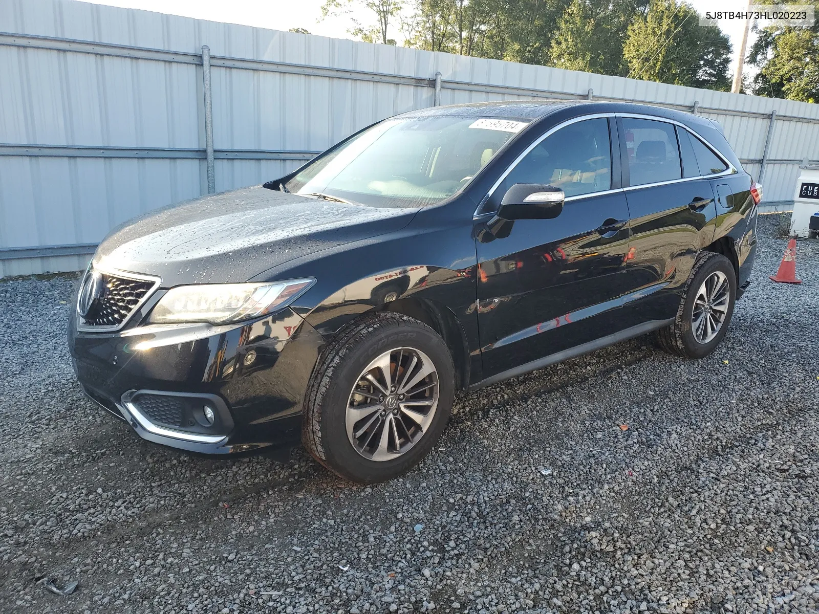 5J8TB4H73HL020223 2017 Acura Rdx Advance