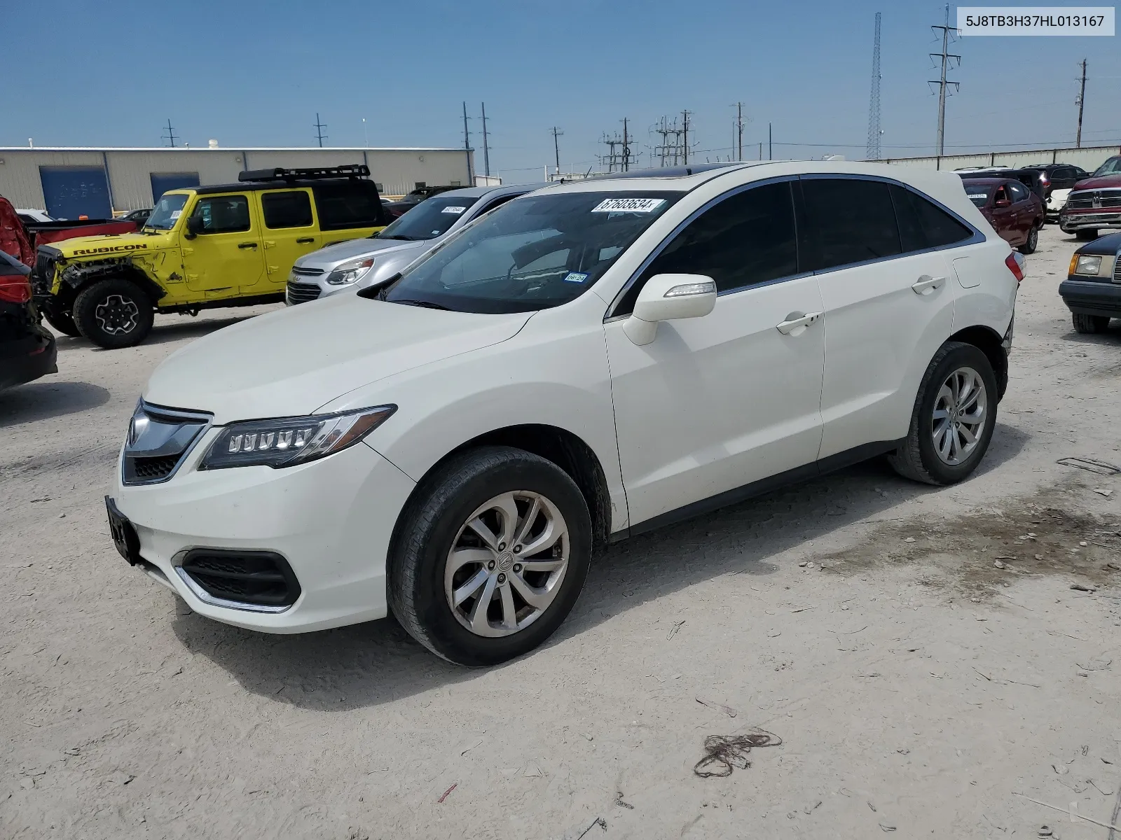 5J8TB3H37HL013167 2017 Acura Rdx