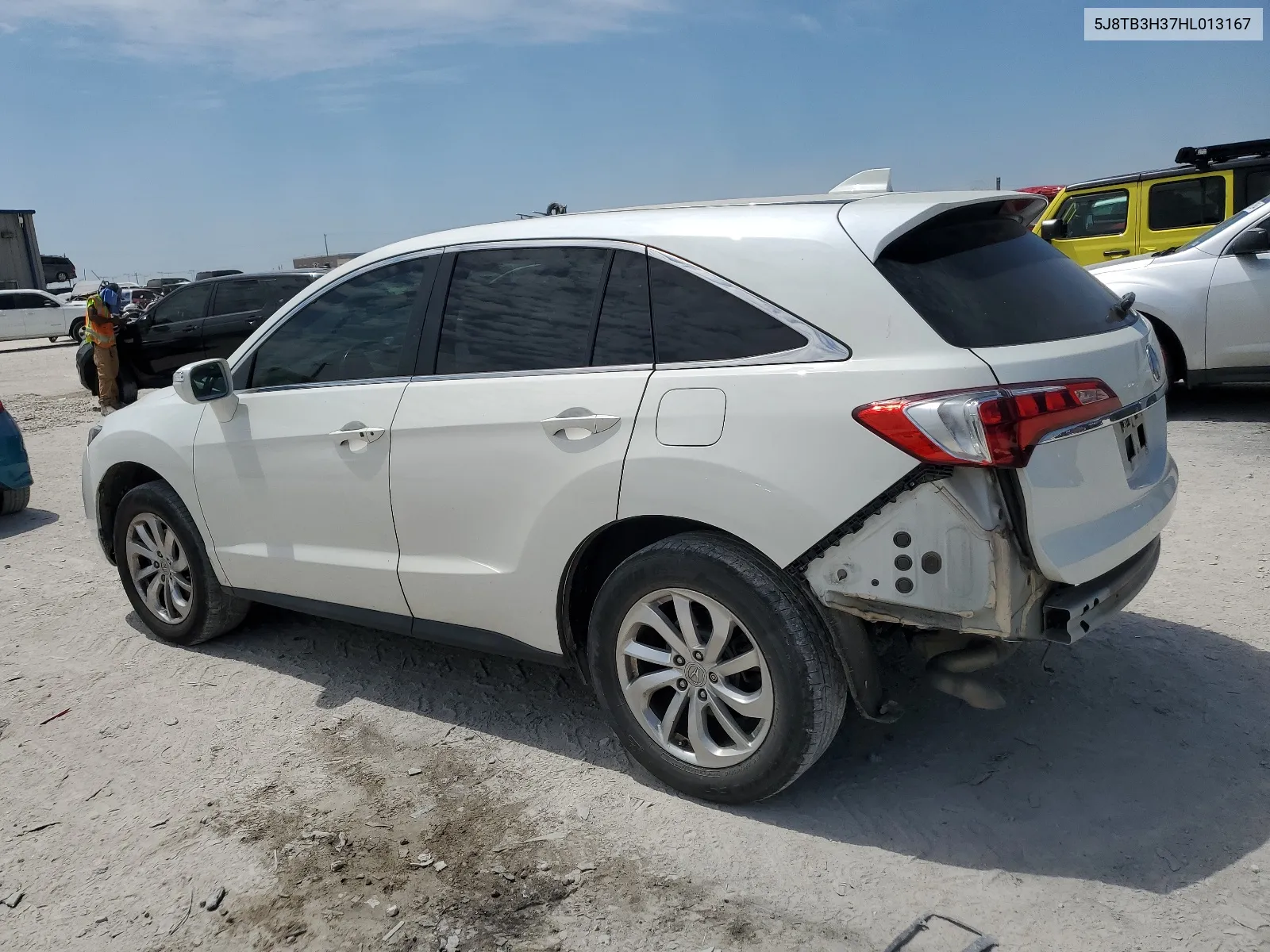 2017 Acura Rdx VIN: 5J8TB3H37HL013167 Lot: 67603634