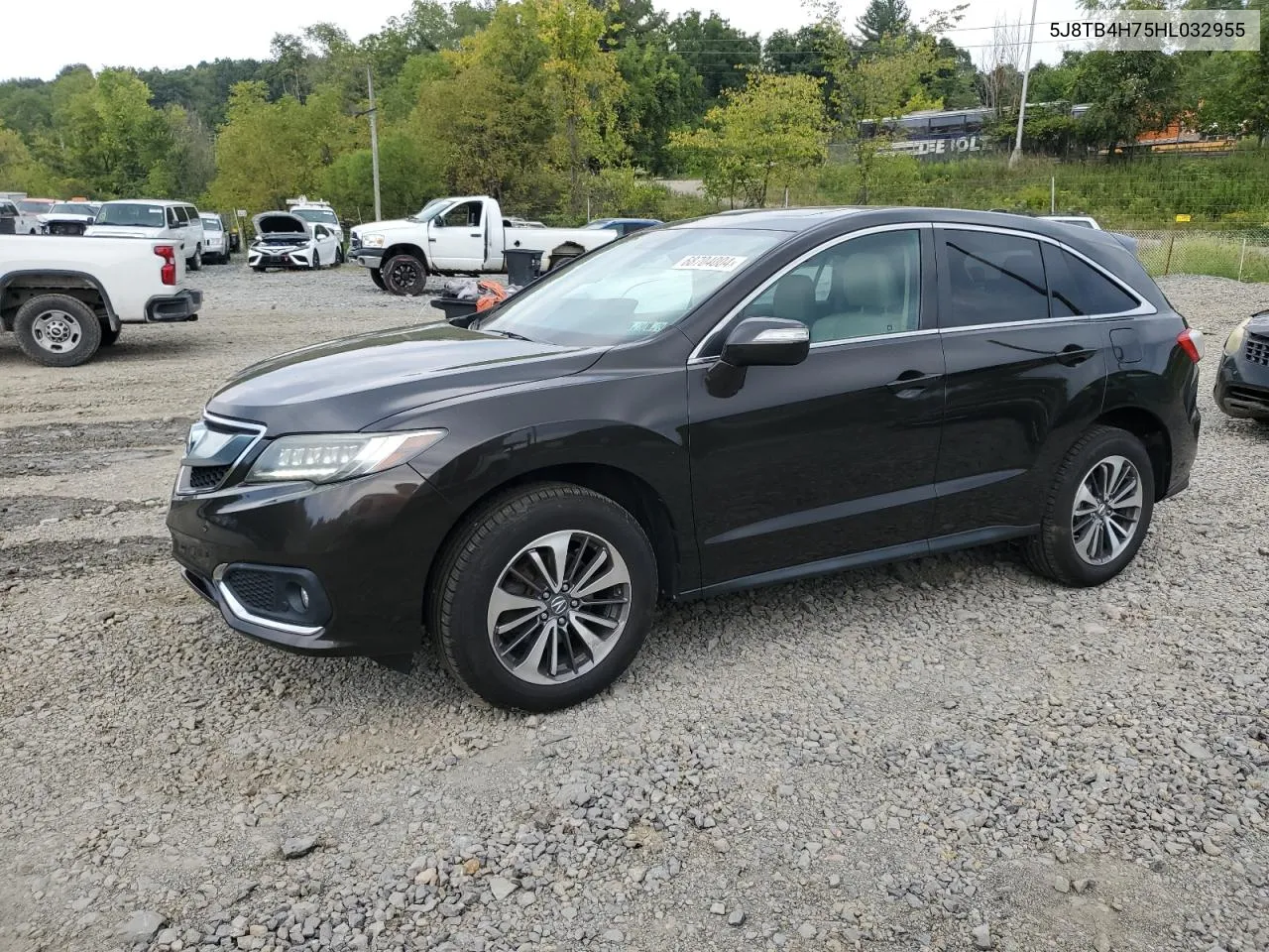 5J8TB4H75HL032955 2017 Acura Rdx Advance