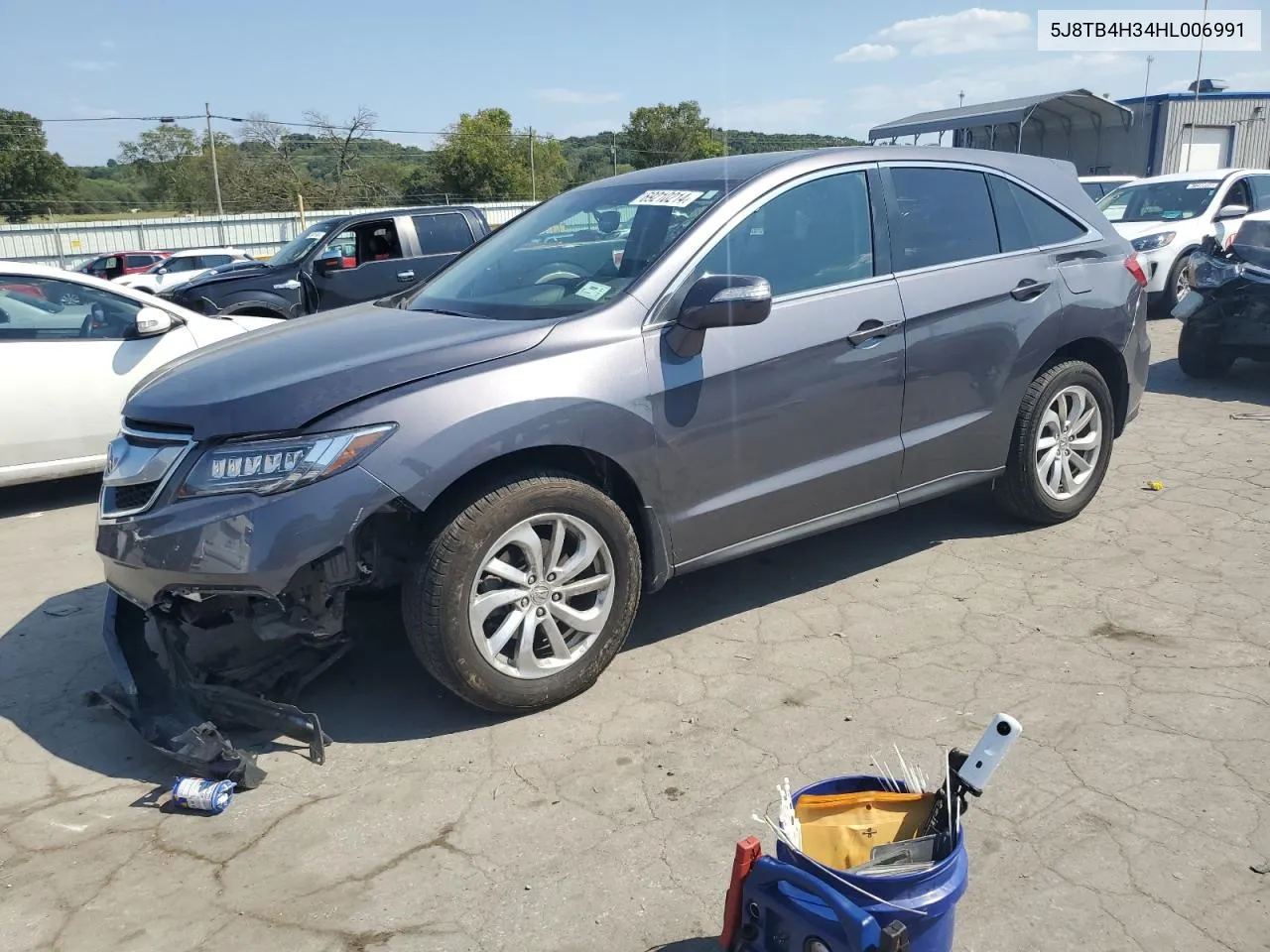 2017 Acura Rdx VIN: 5J8TB4H34HL006991 Lot: 69210214