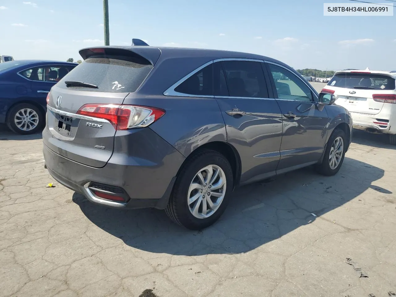 2017 Acura Rdx VIN: 5J8TB4H34HL006991 Lot: 69210214