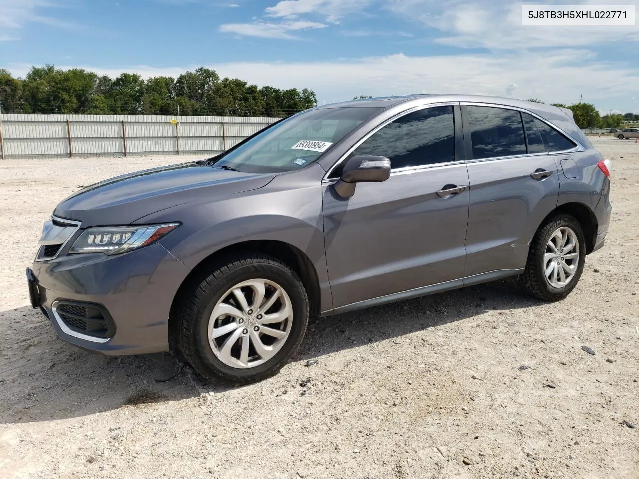 2017 Acura Rdx Technology VIN: 5J8TB3H5XHL022771 Lot: 69300954