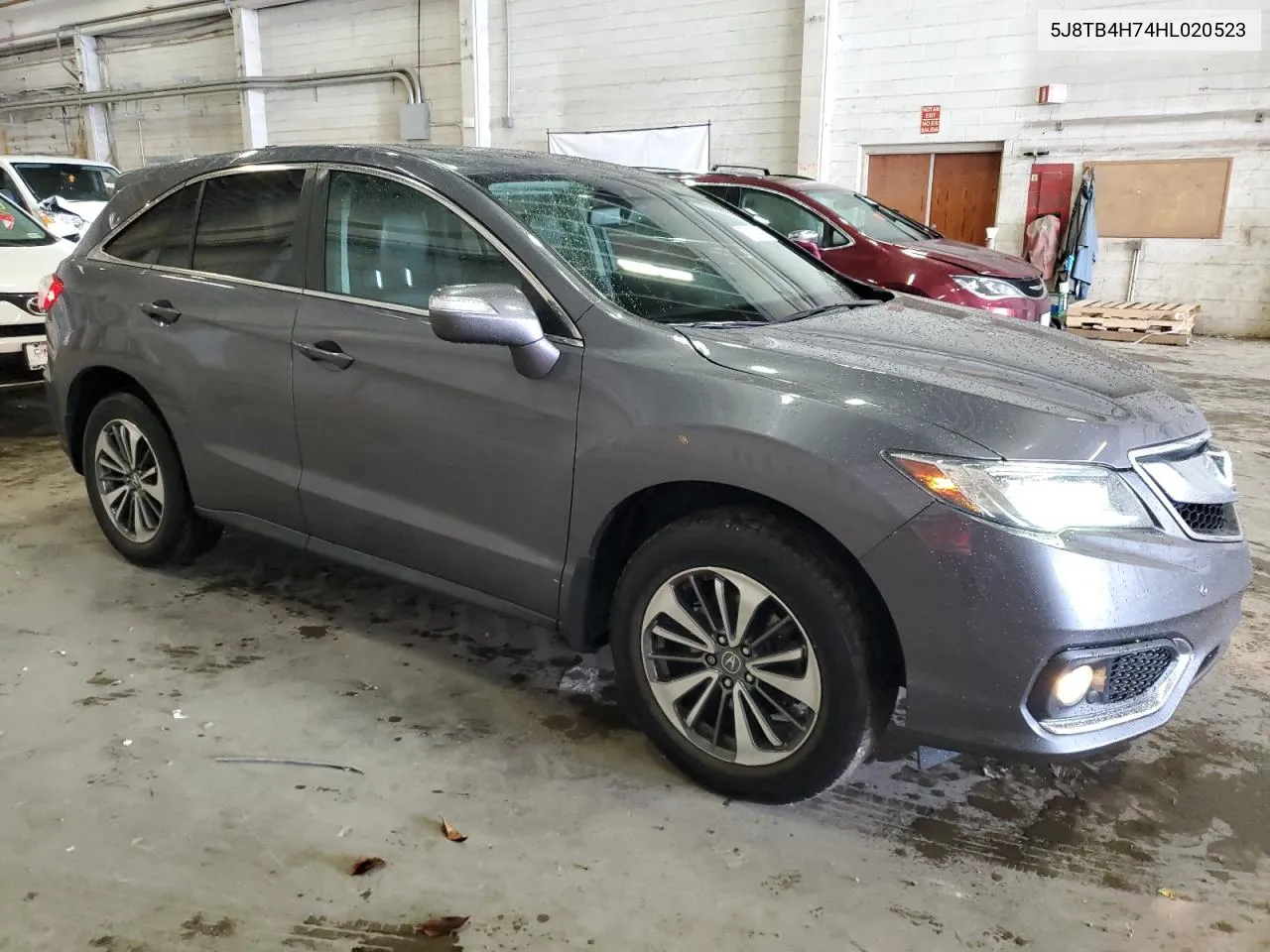 2017 Acura Rdx Advance VIN: 5J8TB4H74HL020523 Lot: 70516454