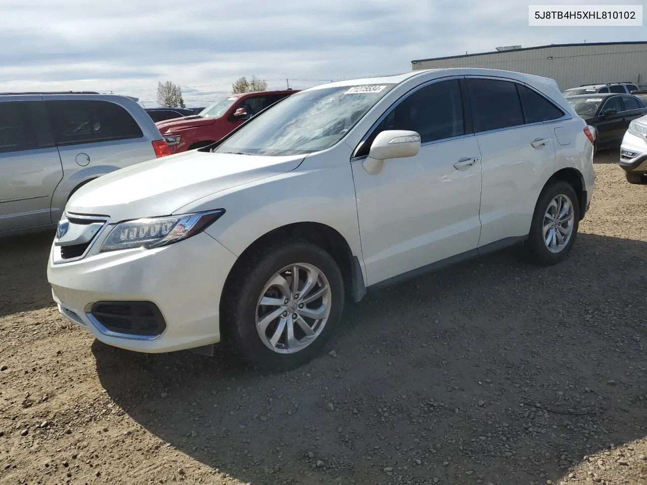 2017 Acura Rdx Technology VIN: 5J8TB4H5XHL810102 Lot: 71275534