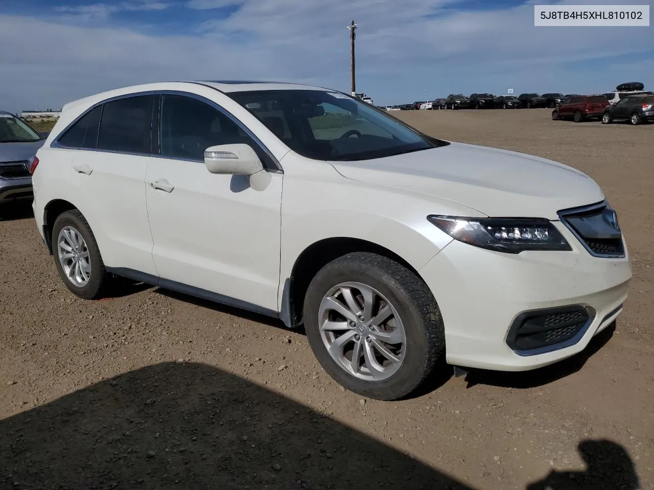 2017 Acura Rdx Technology VIN: 5J8TB4H5XHL810102 Lot: 71275534