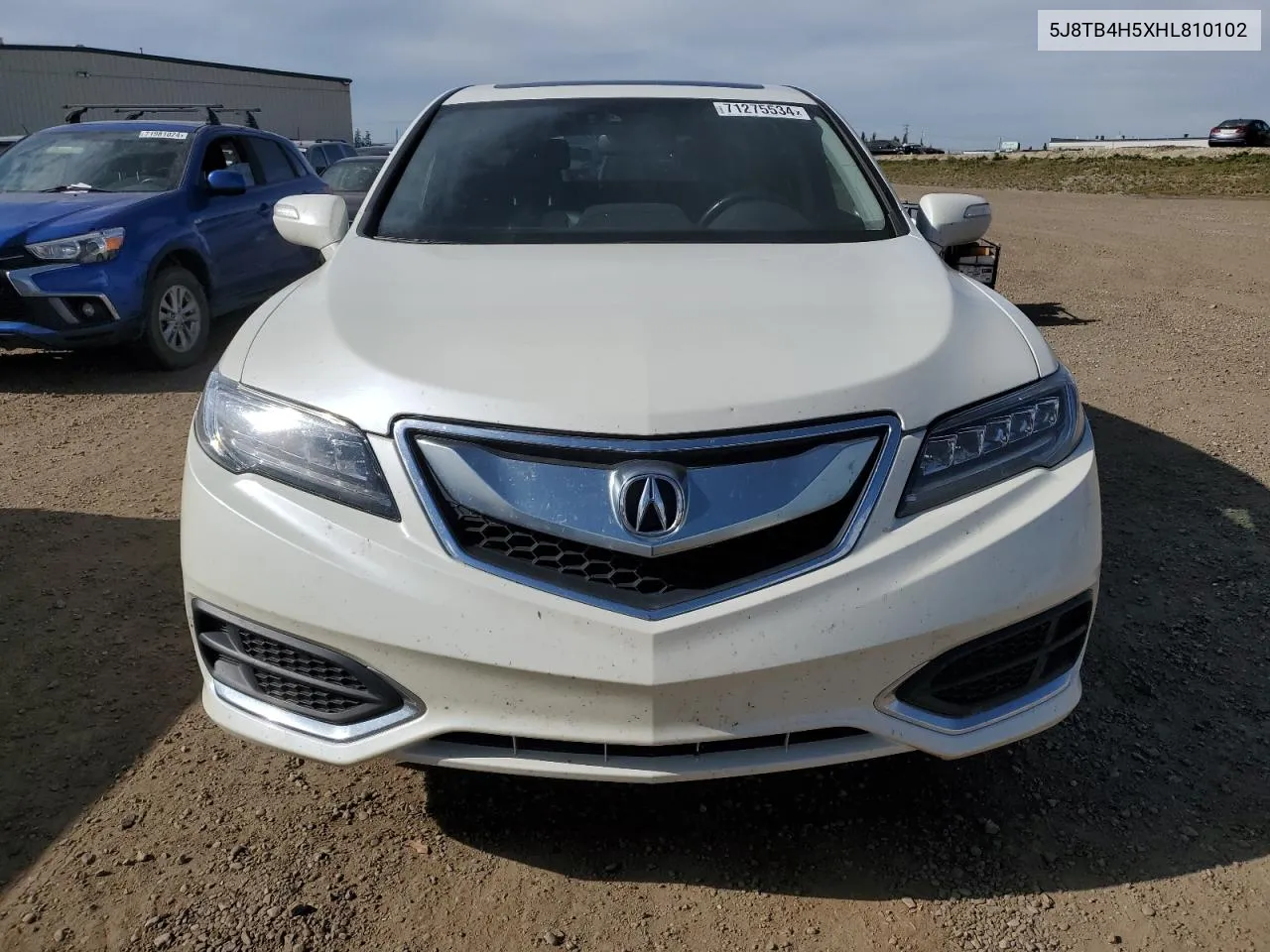 2017 Acura Rdx Technology VIN: 5J8TB4H5XHL810102 Lot: 71275534