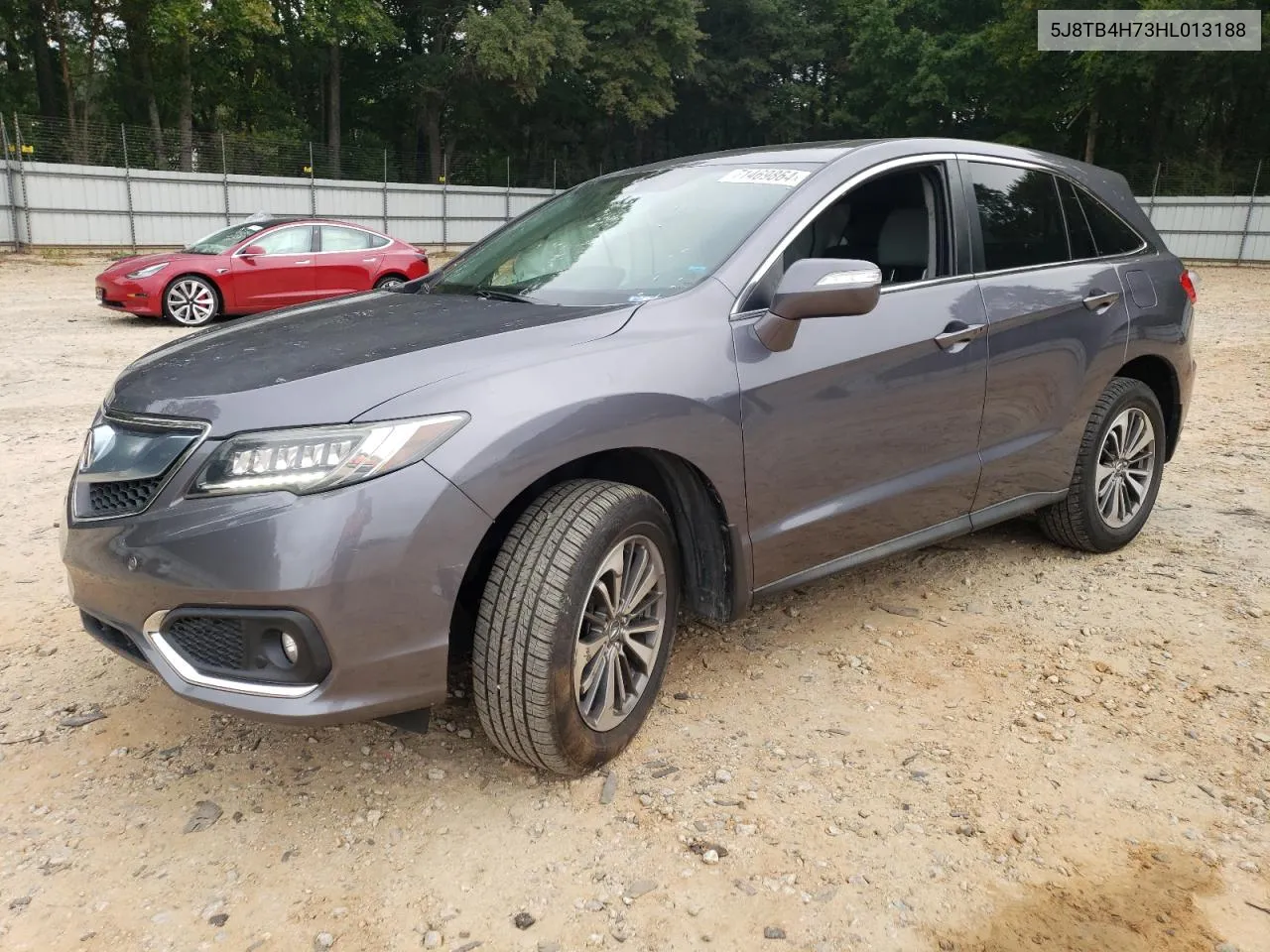 2017 Acura Rdx Advance VIN: 5J8TB4H73HL013188 Lot: 71469864