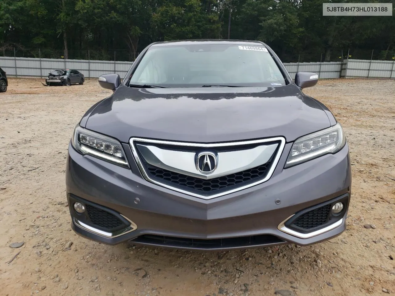 2017 Acura Rdx Advance VIN: 5J8TB4H73HL013188 Lot: 71469864