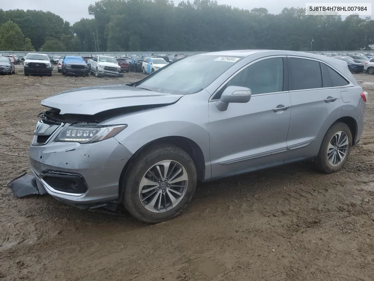 2017 Acura Rdx Advance VIN: 5J8TB4H78HL007984 Lot: 71629484