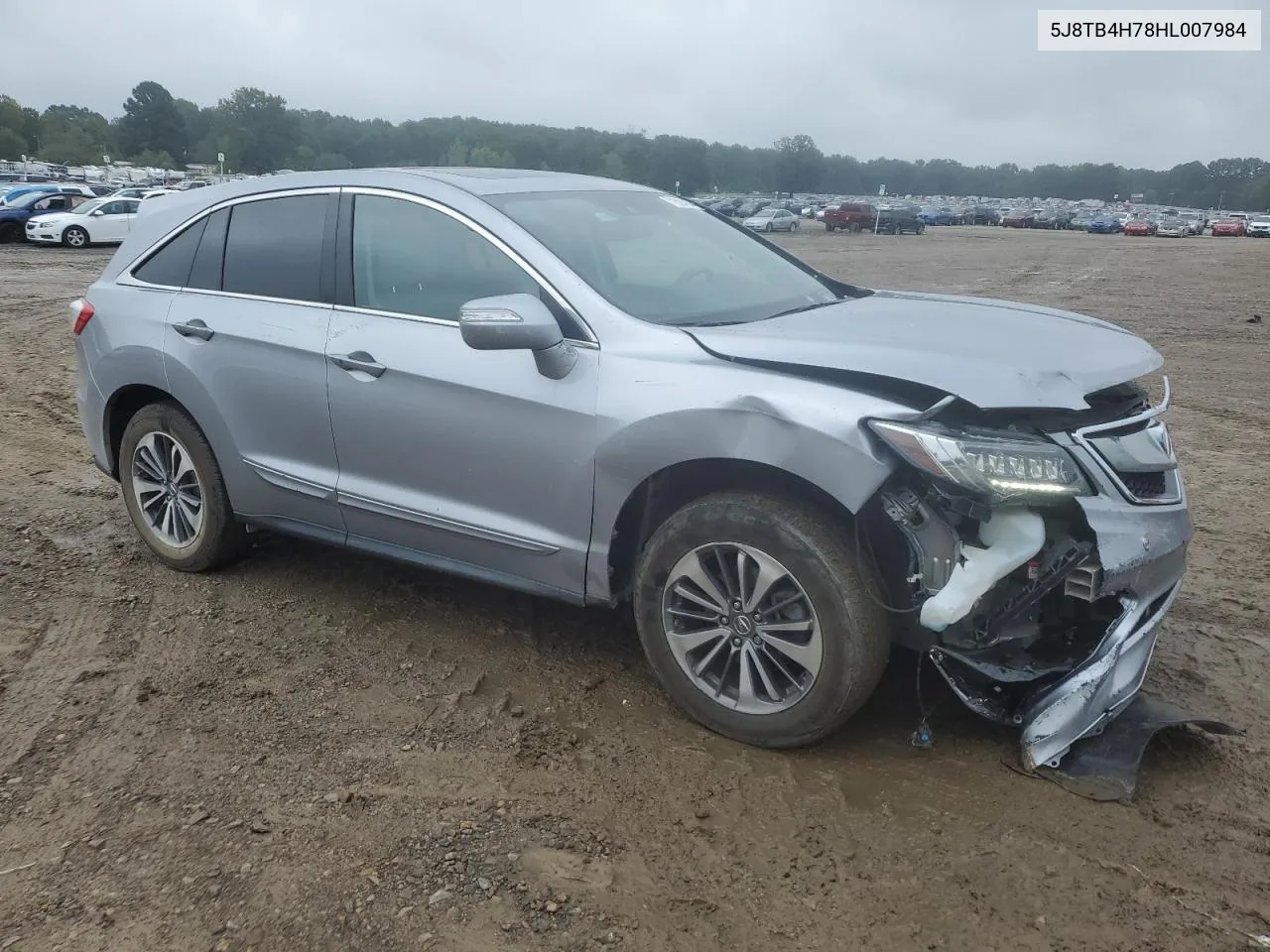 2017 Acura Rdx Advance VIN: 5J8TB4H78HL007984 Lot: 71629484