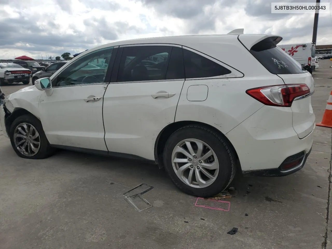 2017 Acura Rdx Technology VIN: 5J8TB3H50HL000343 Lot: 71862024