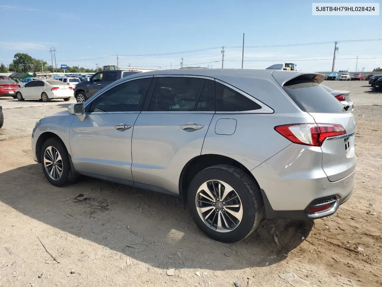 2017 Acura Rdx Advance VIN: 5J8TB4H79HL028424 Lot: 72528894