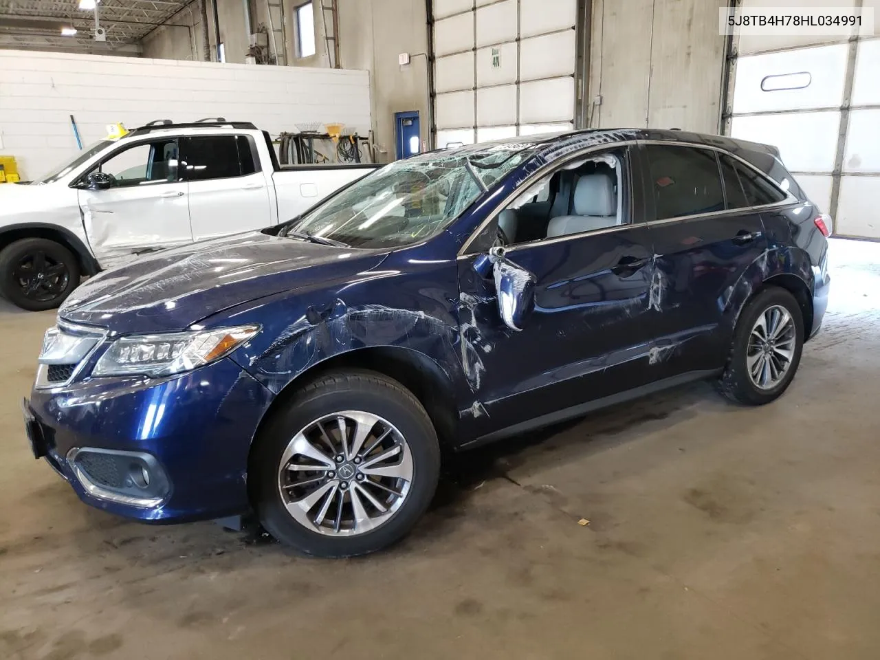 2017 Acura Rdx Advance VIN: 5J8TB4H78HL034991 Lot: 72936974