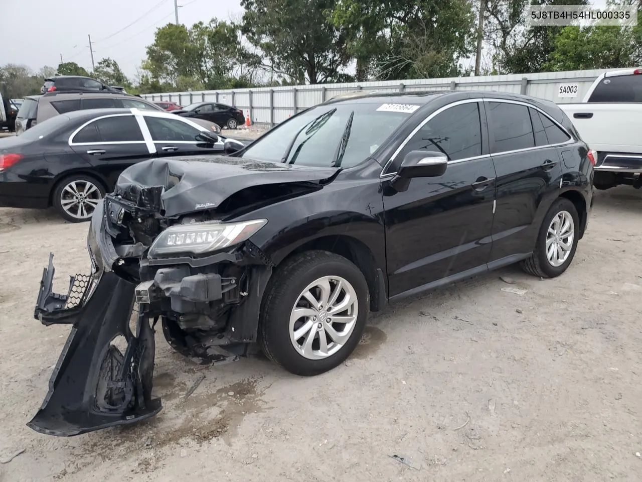 2017 Acura Rdx Technology VIN: 5J8TB4H54HL000335 Lot: 73115864