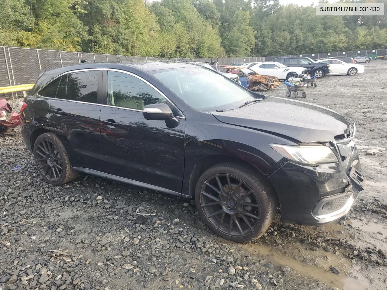 2017 Acura Rdx Advance VIN: 5J8TB4H78HL031430 Lot: 73276774