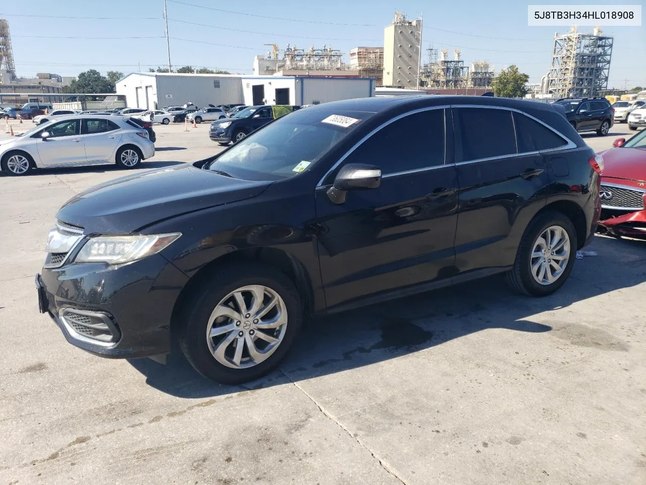 2017 Acura Rdx VIN: 5J8TB3H34HL018908 Lot: 73605084