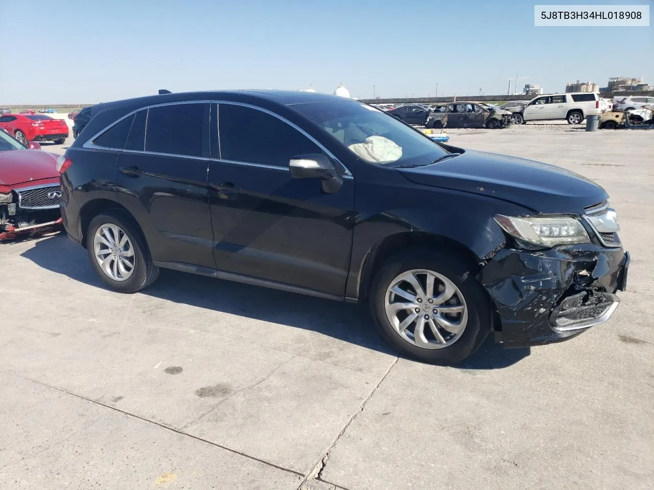 2017 Acura Rdx VIN: 5J8TB3H34HL018908 Lot: 73605084