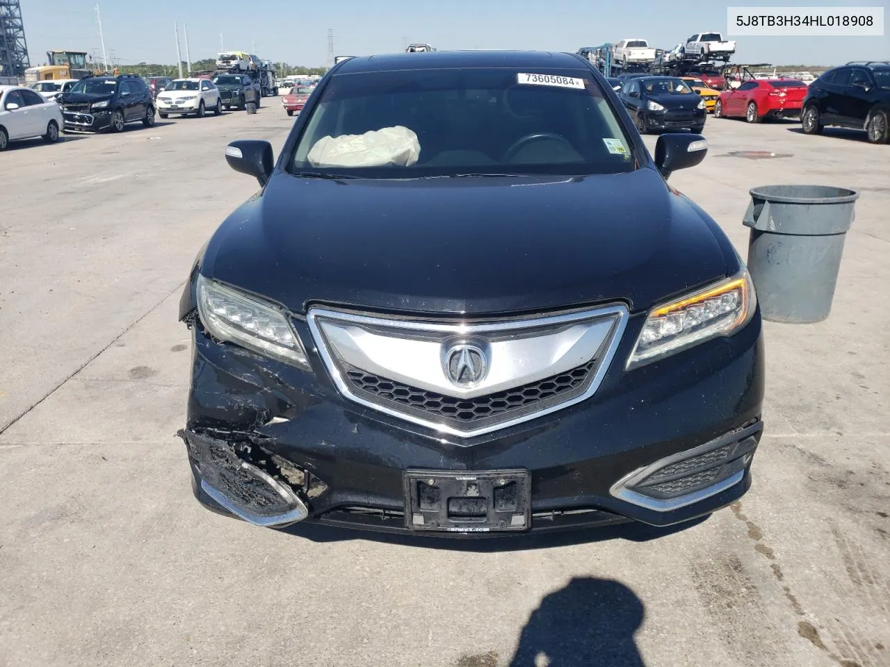 2017 Acura Rdx VIN: 5J8TB3H34HL018908 Lot: 73605084