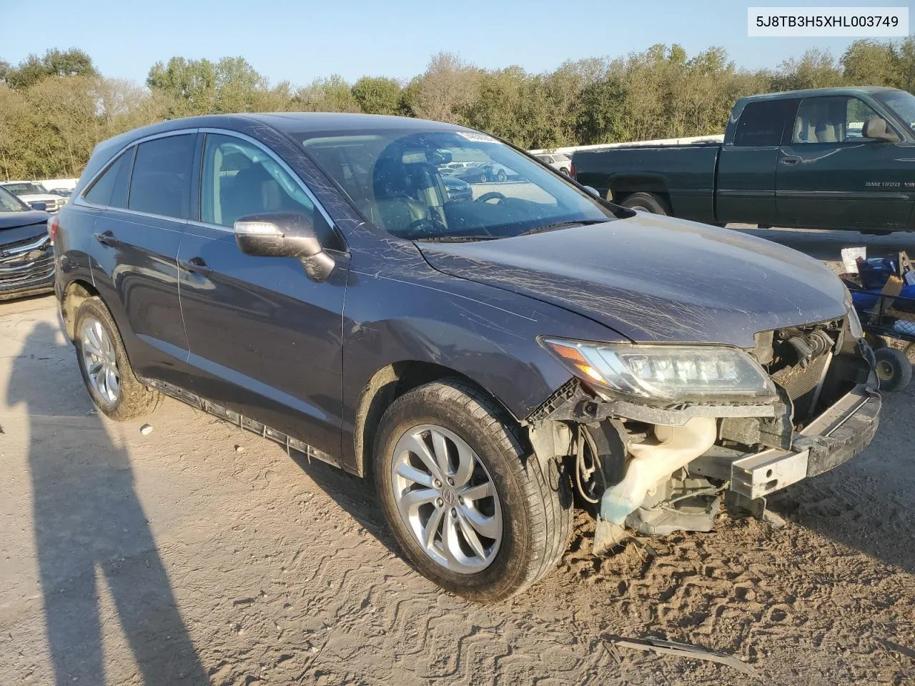 2017 Acura Rdx Technology VIN: 5J8TB3H5XHL003749 Lot: 74658084