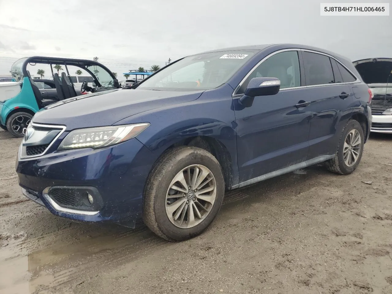 2017 Acura Rdx Advance VIN: 5J8TB4H71HL006465 Lot: 74669394