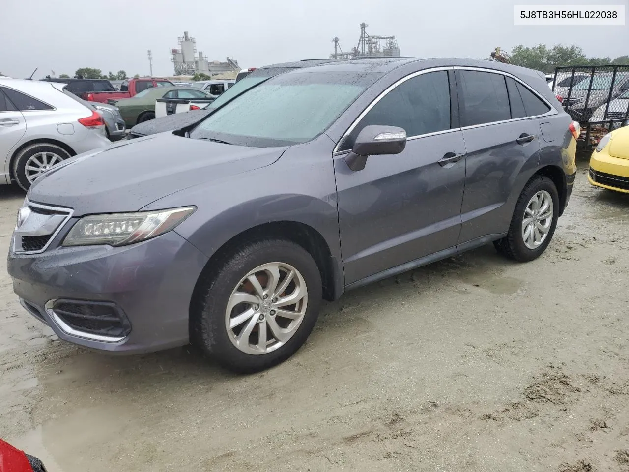 2017 Acura Rdx Technology VIN: 5J8TB3H56HL022038 Lot: 74727924