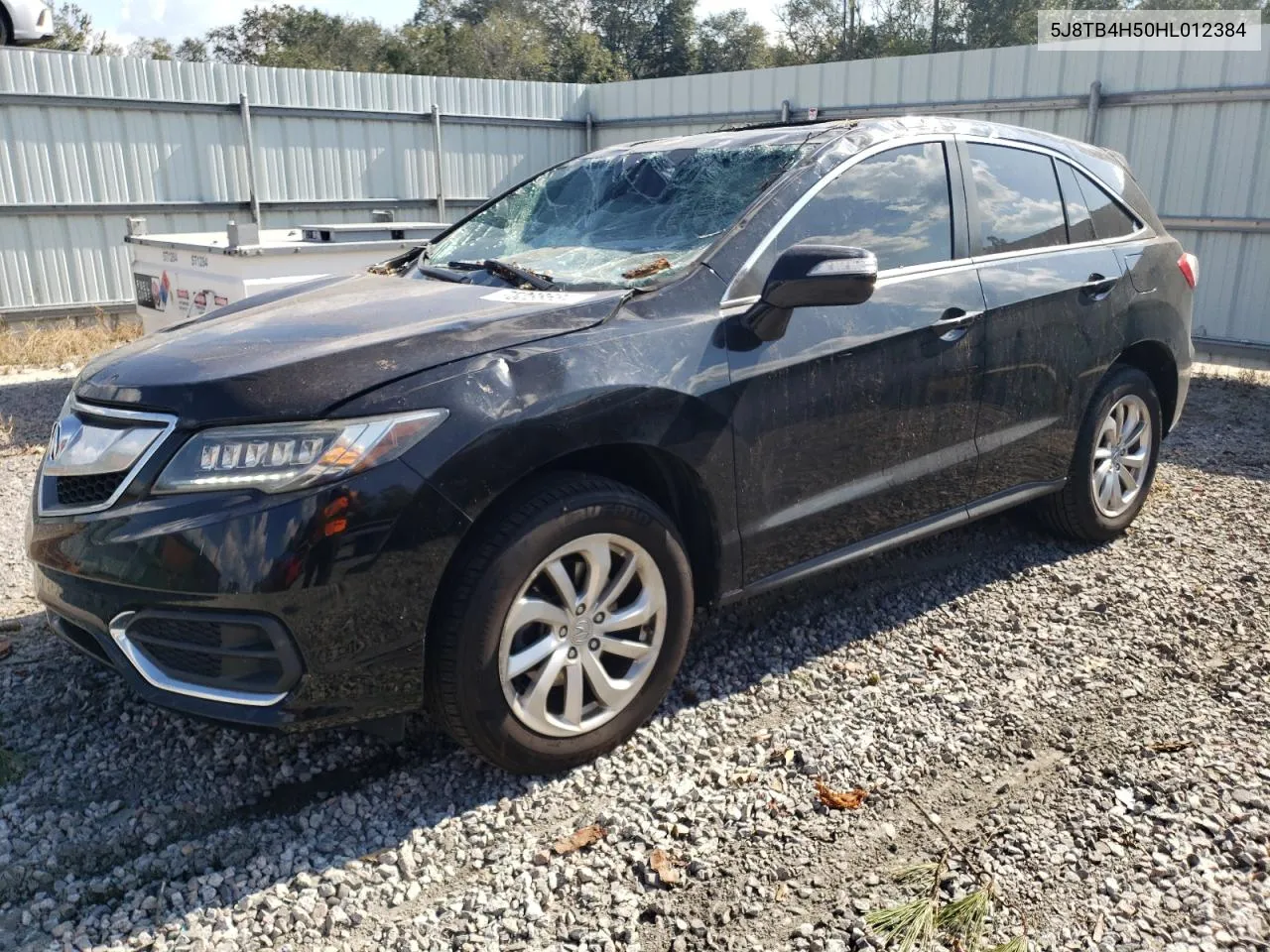 2017 Acura Rdx Technology VIN: 5J8TB4H50HL012384 Lot: 75088684