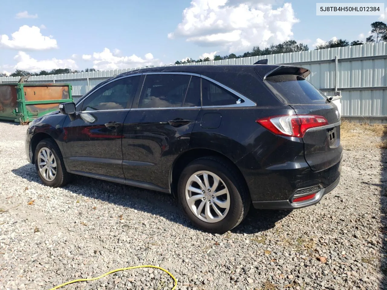 2017 Acura Rdx Technology VIN: 5J8TB4H50HL012384 Lot: 75088684