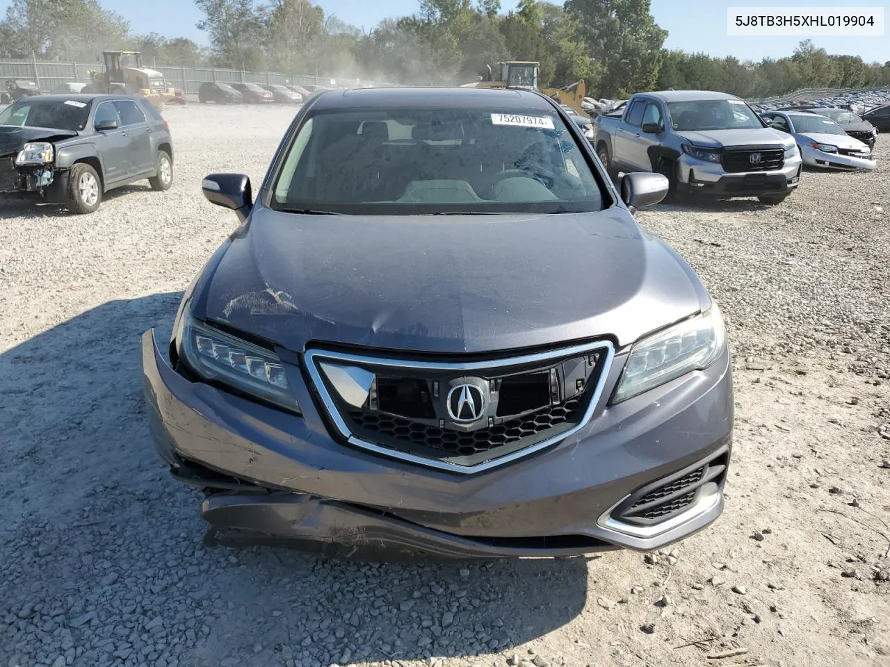 2017 Acura Rdx Technology VIN: 5J8TB3H5XHL019904 Lot: 75207974