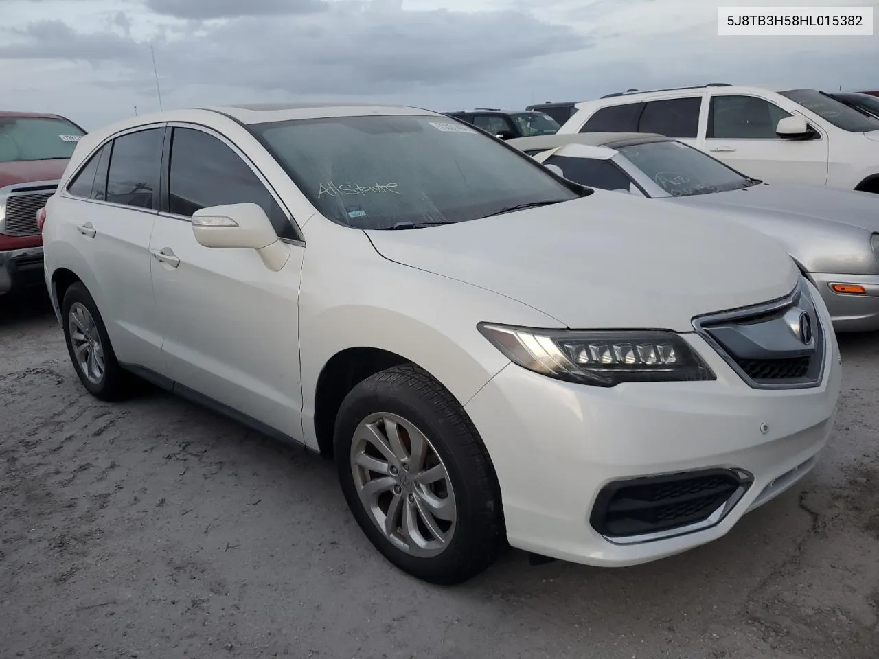 2017 Acura Rdx Technology VIN: 5J8TB3H58HL015382 Lot: 75351494