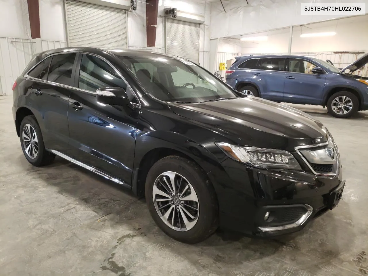 2017 Acura Rdx Advance VIN: 5J8TB4H70HL022706 Lot: 75427924